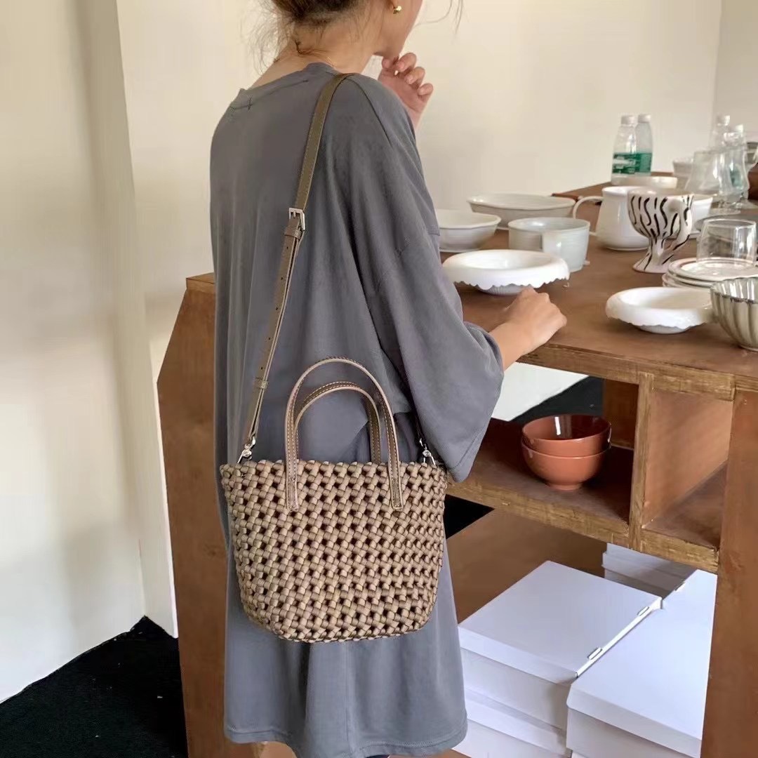 Women Bags Handmade - Tkana torba dla kobiet Duża letnia