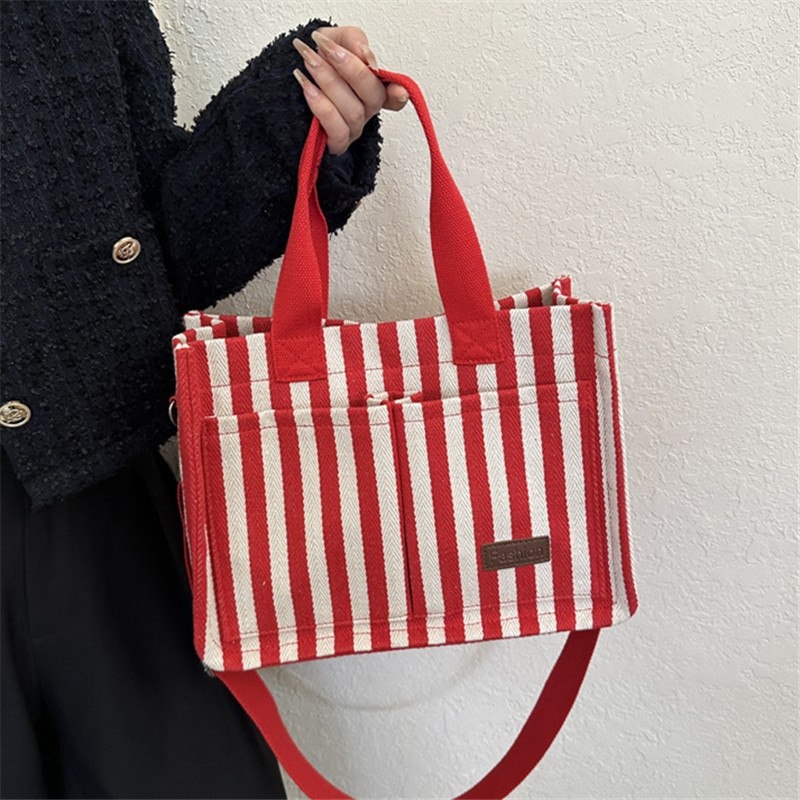 Shopper Tote Canvas - Fajna torebka uliczna, damska torba na