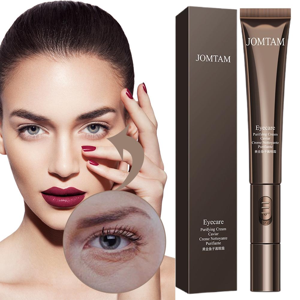 Women Bags Under Eyes - Krem oczyszczający z kawiorami dla oczu,