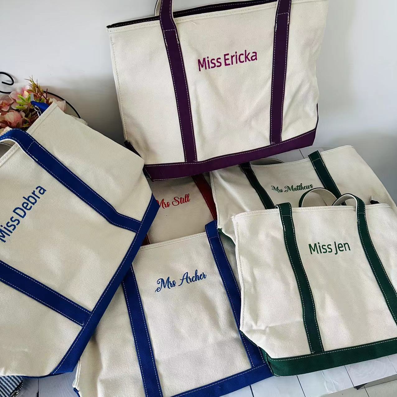 Shopper Tote Canvas - Zaprojektuj torby z grubej bawełny, spersonalizowana