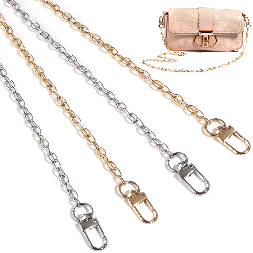 Women Bags Handmade - Łańcuszek do torebki damskiej, metalowy aluminiowy