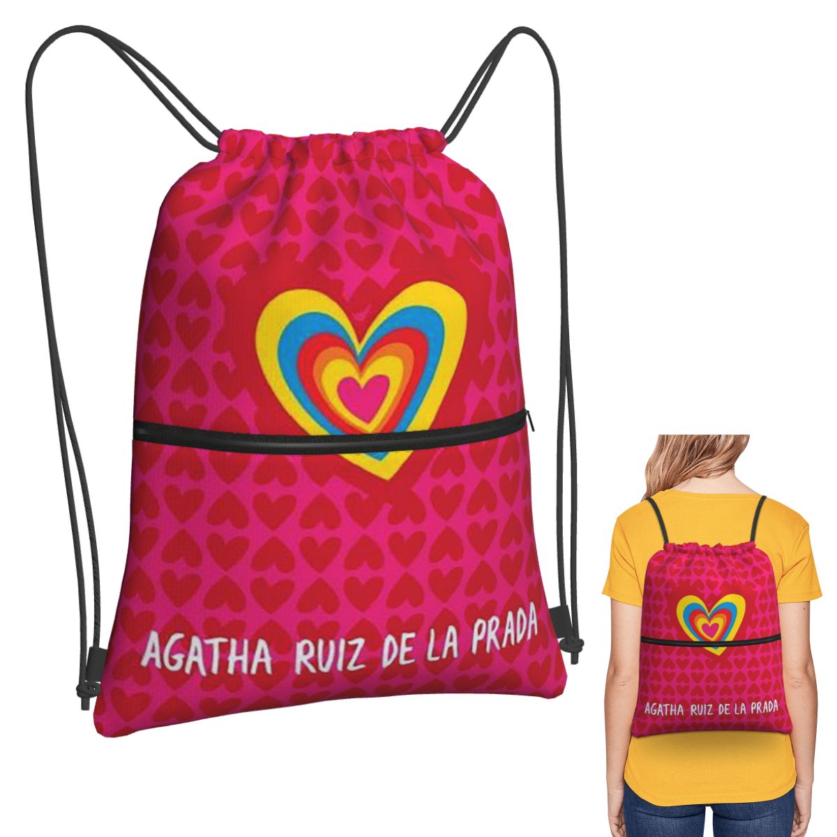 Women Bags Prada - Plecaki z wzorem Agathy Ruiz-De La-Prady,