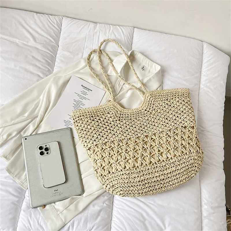 Torebki ze słomy o swobodnym d – Women Bags Handmade recenzja i cena