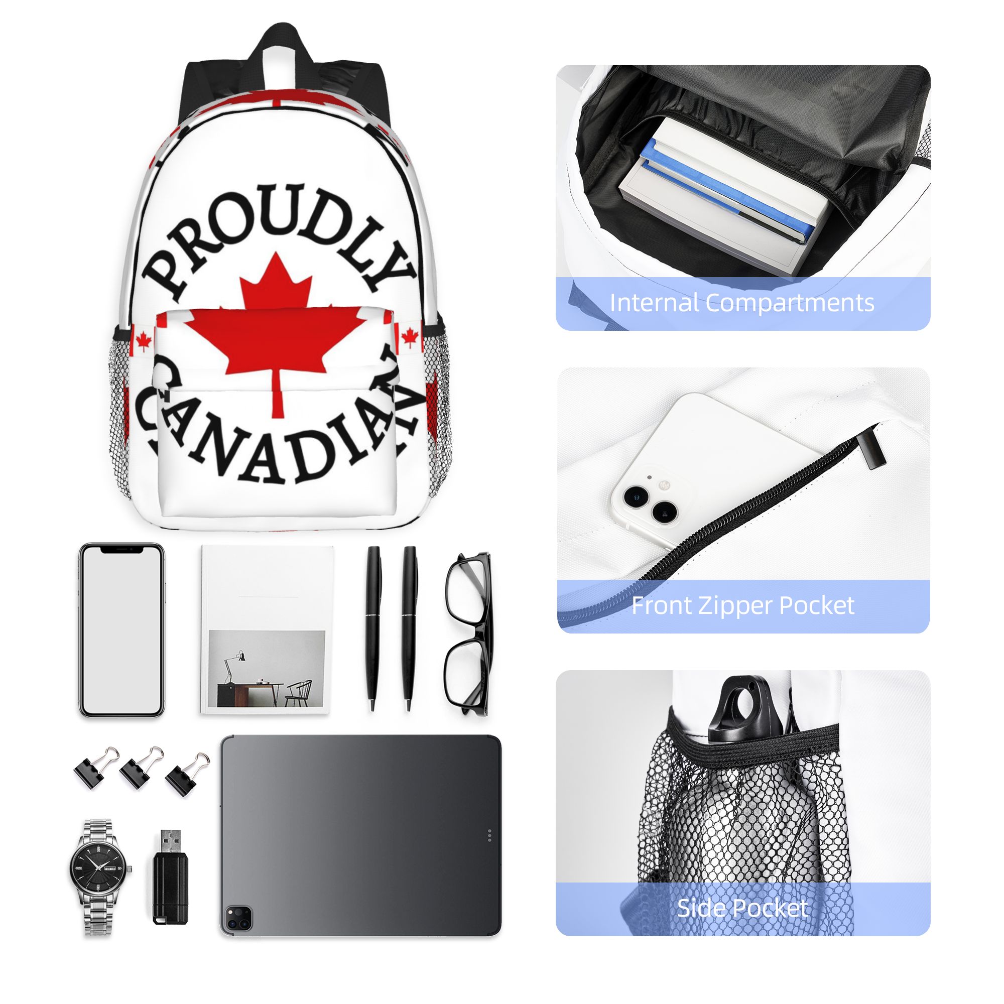 Dumna Kanadyjka z Liściem Klon – Women Bags In Canada recenzja i cena