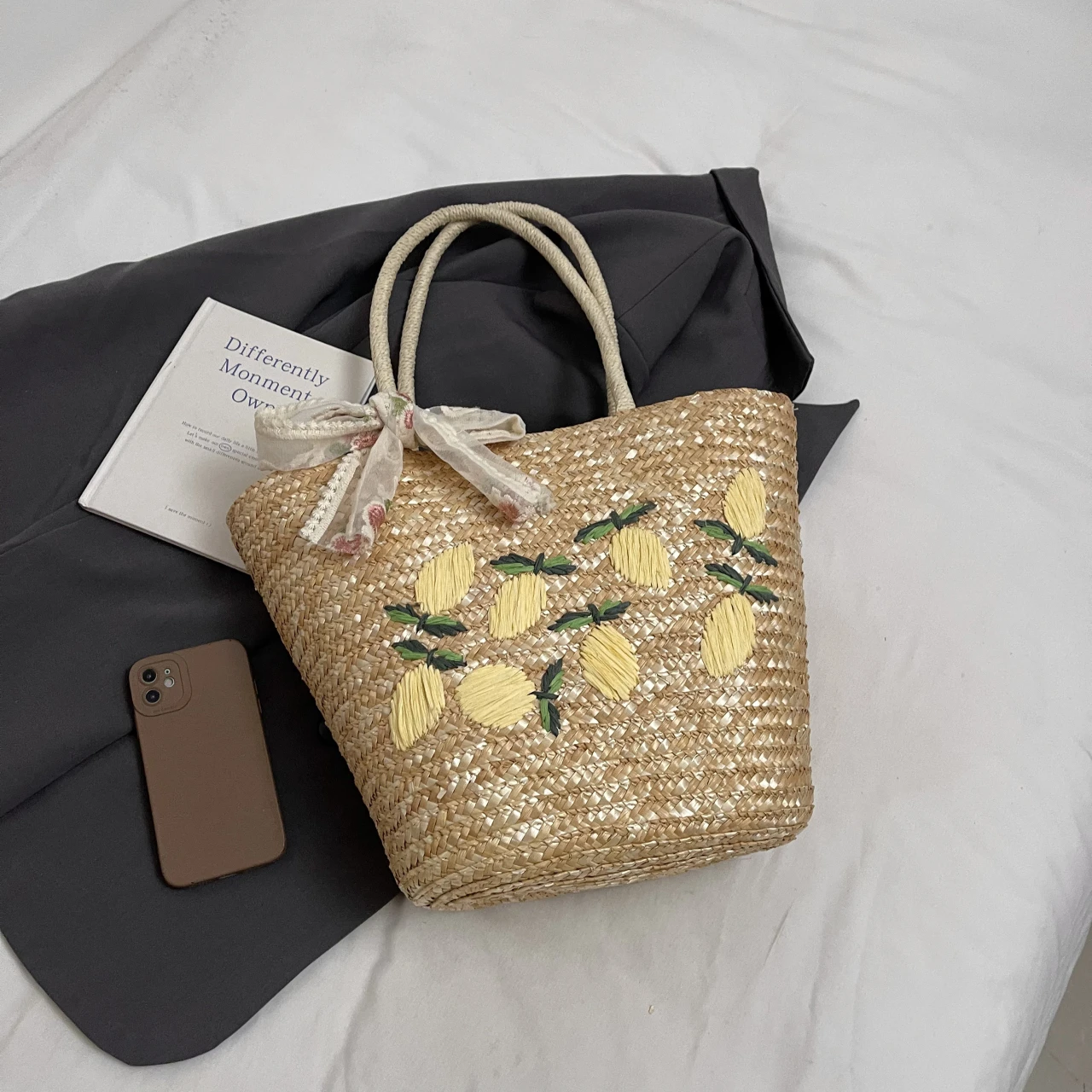 Duża pojemność Plażowa torba n – Women Bags Handmade recenzja i cena