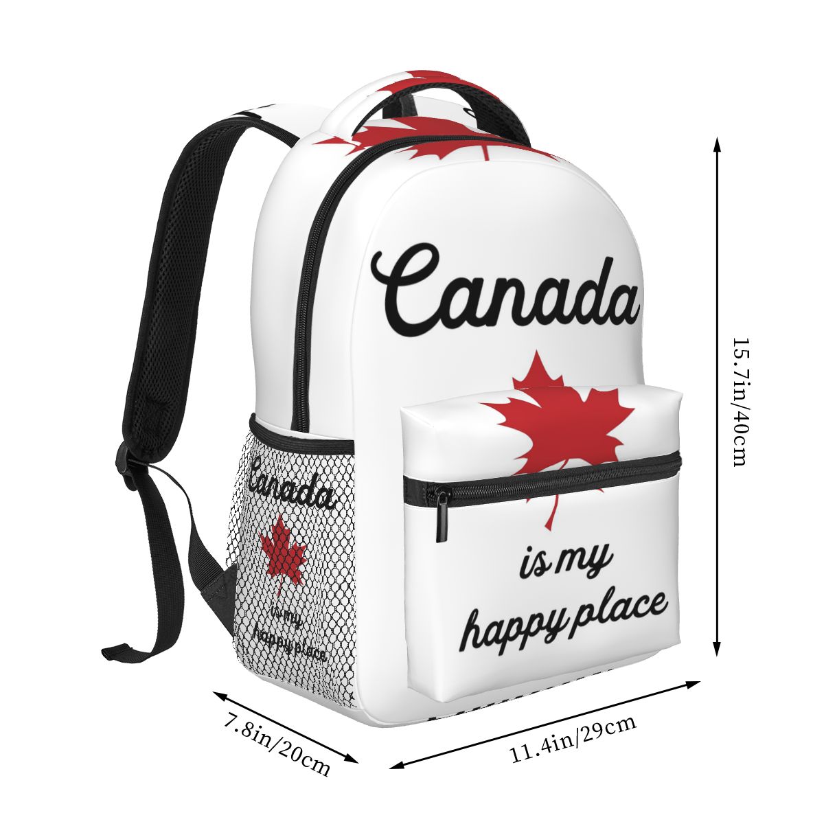 Plecak z motywem liścia klonow – Women Bags In Canada recenzja i cena