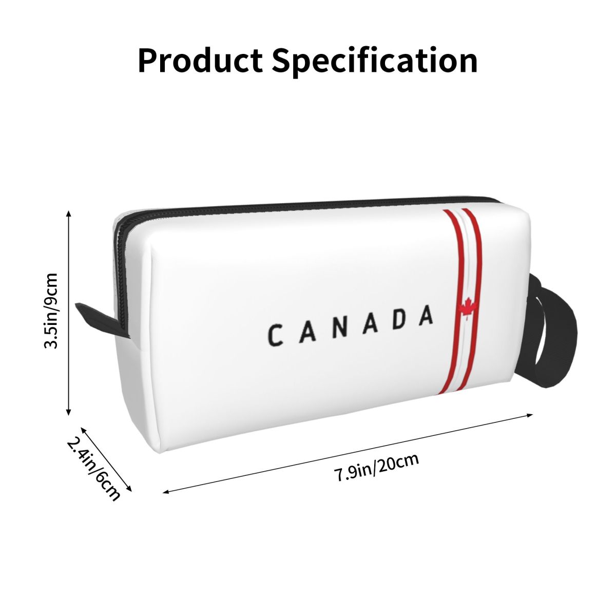 Piórnik z flagą Kanady dla chł – Women Bags In Canada recenzja i cena