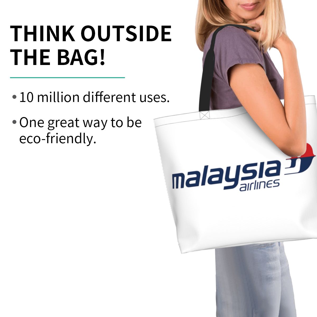 Torba na zakupy Malaysia Airli – Women Bags Malaysia recenzja i cena
