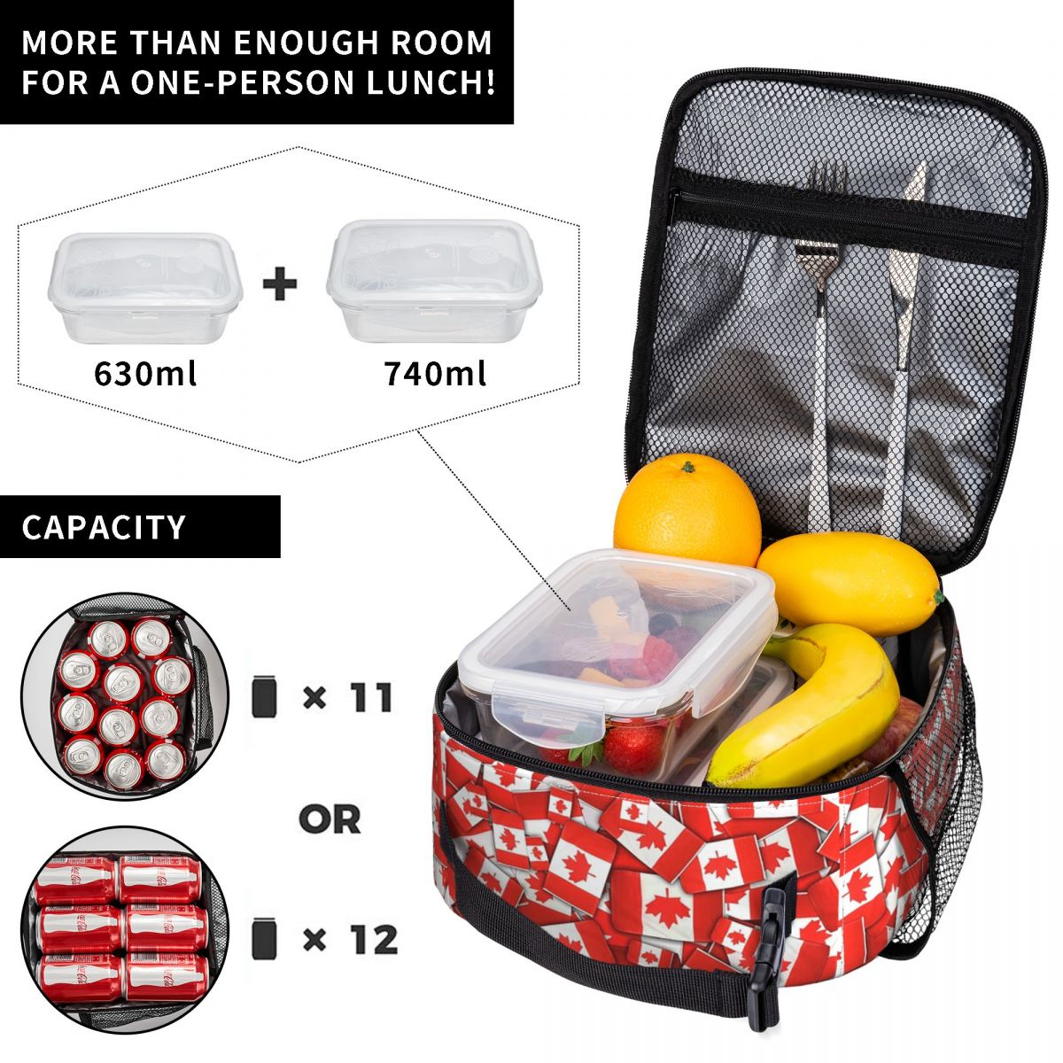 Torba termiczna na lunch z mot – Women Bags In Canada recenzja i cena
