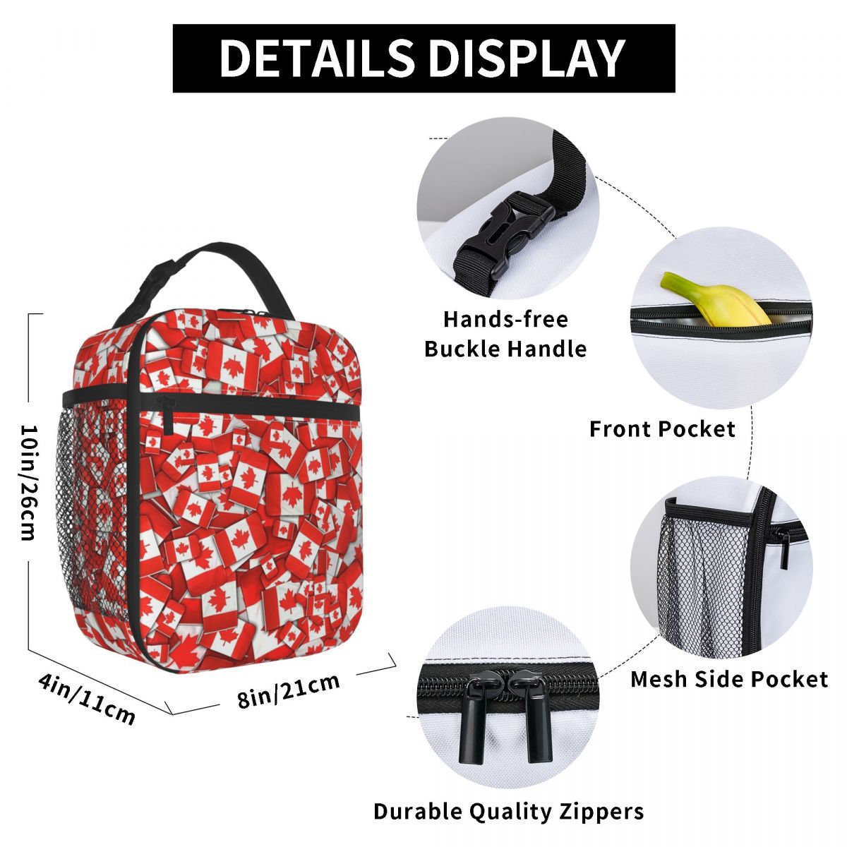 Torba termiczna na lunch z mot – Women Bags In Canada recenzja i cena