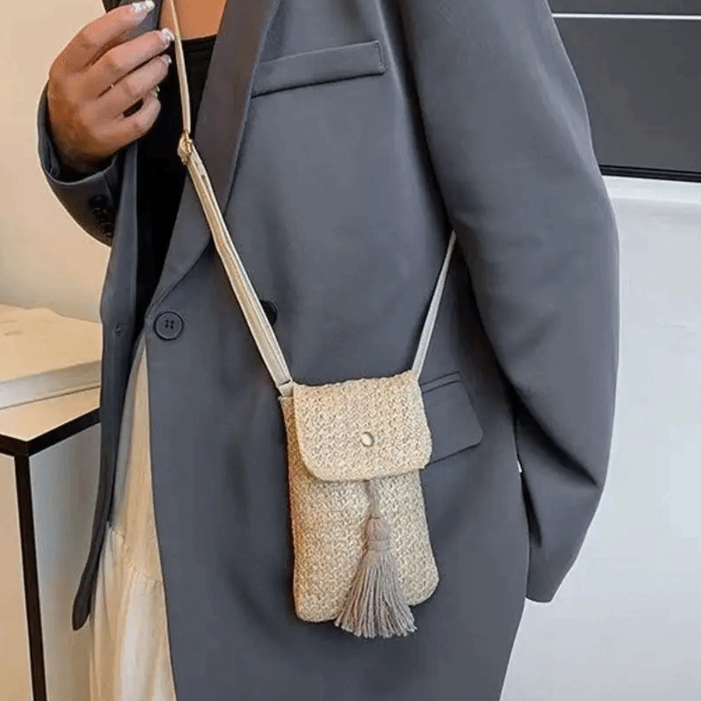 Przenośna Tkana Torebka ze Sło – Women Bags Handmade recenzja i cena