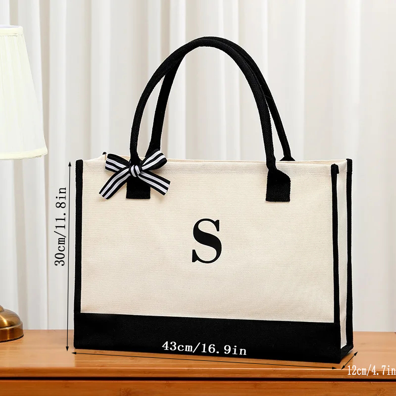 Prosta płócienna torba na list – Shopper Tote Canvas recenzja i cena