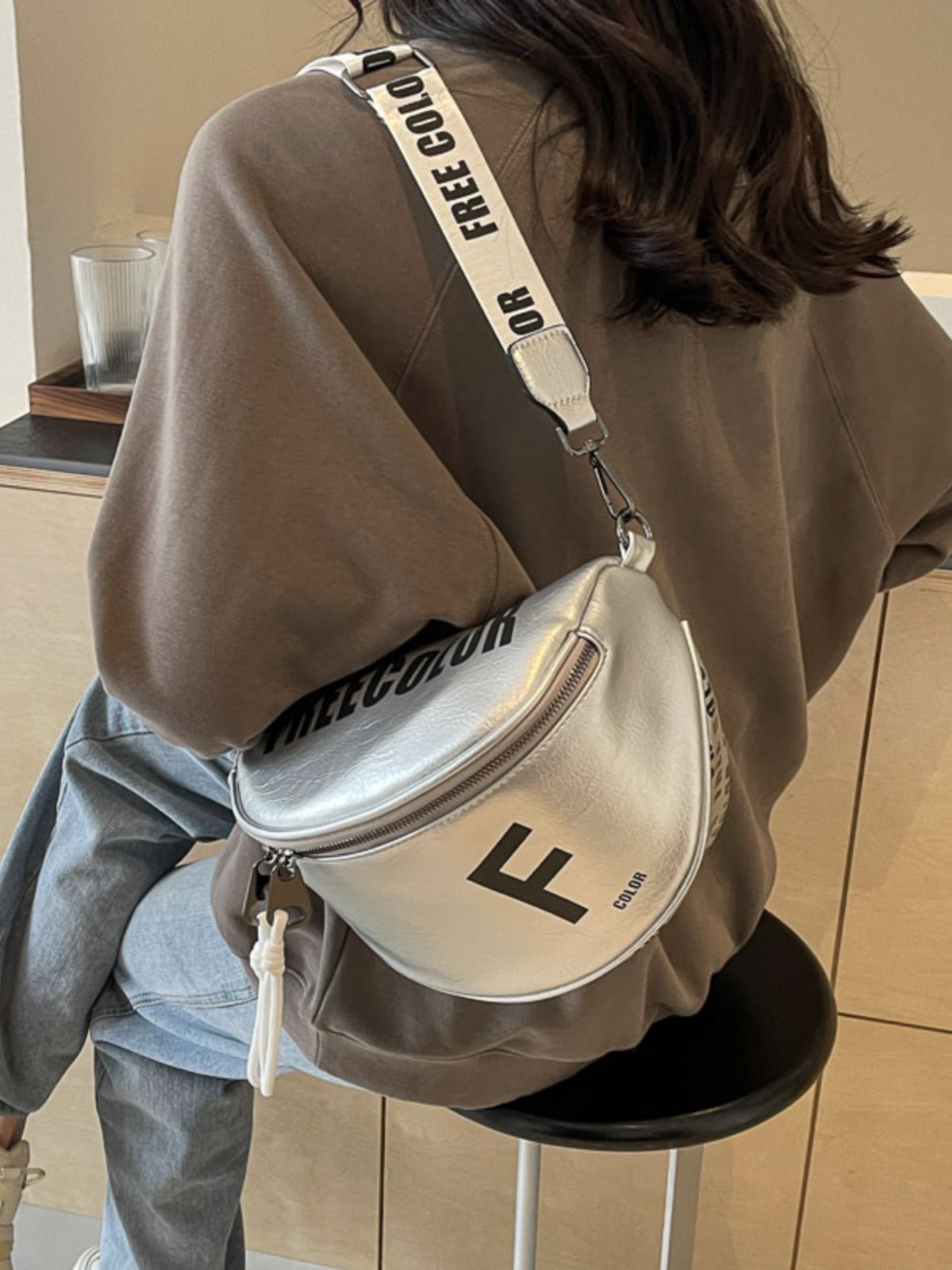Torebka crossbody z cekinami,  – Women'S Elle Bags recenzja i cena