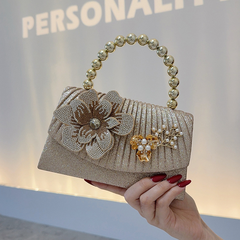 Złota, błyszcząca torebka wiec – Women Bags Golden recenzja i cena