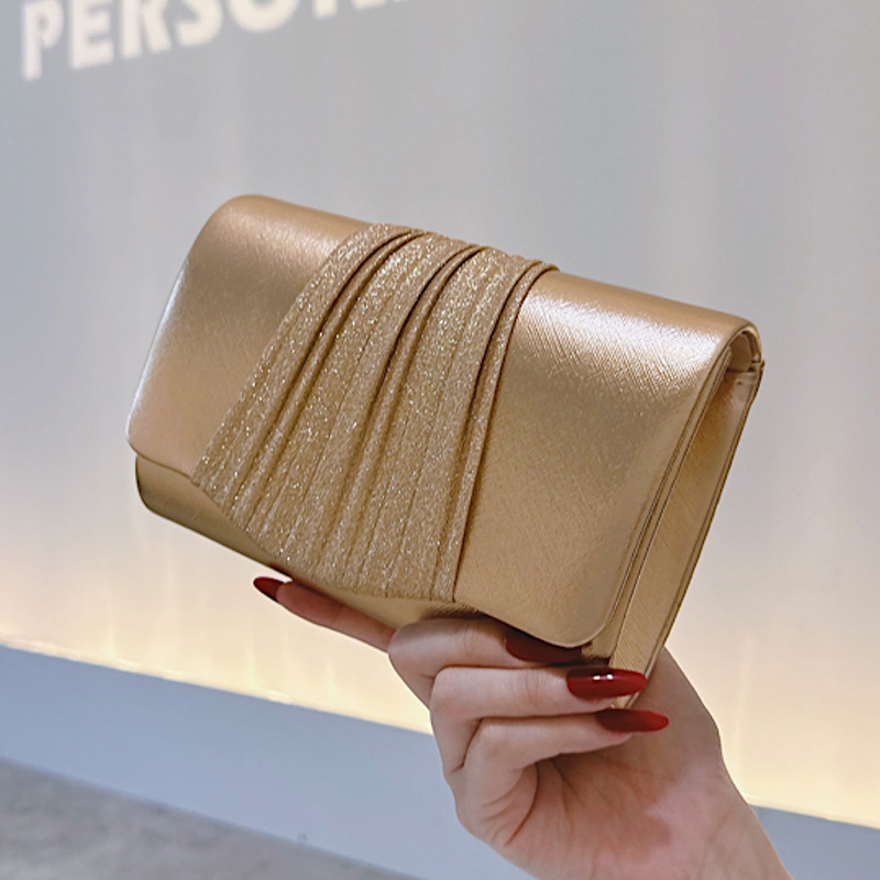 Złota Mała Wieczorowa Kopertów – Women Bags Golden recenzja i cena
