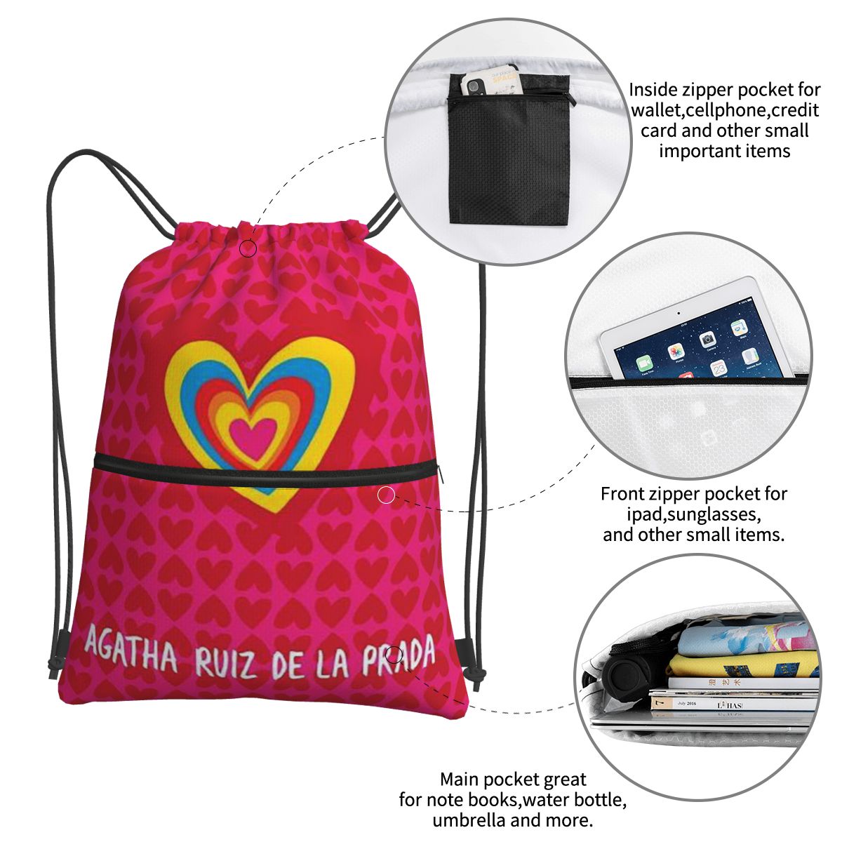 Plecaki z wzorem Agathy Ruiz-D – Women Bags Prada recenzja i cena