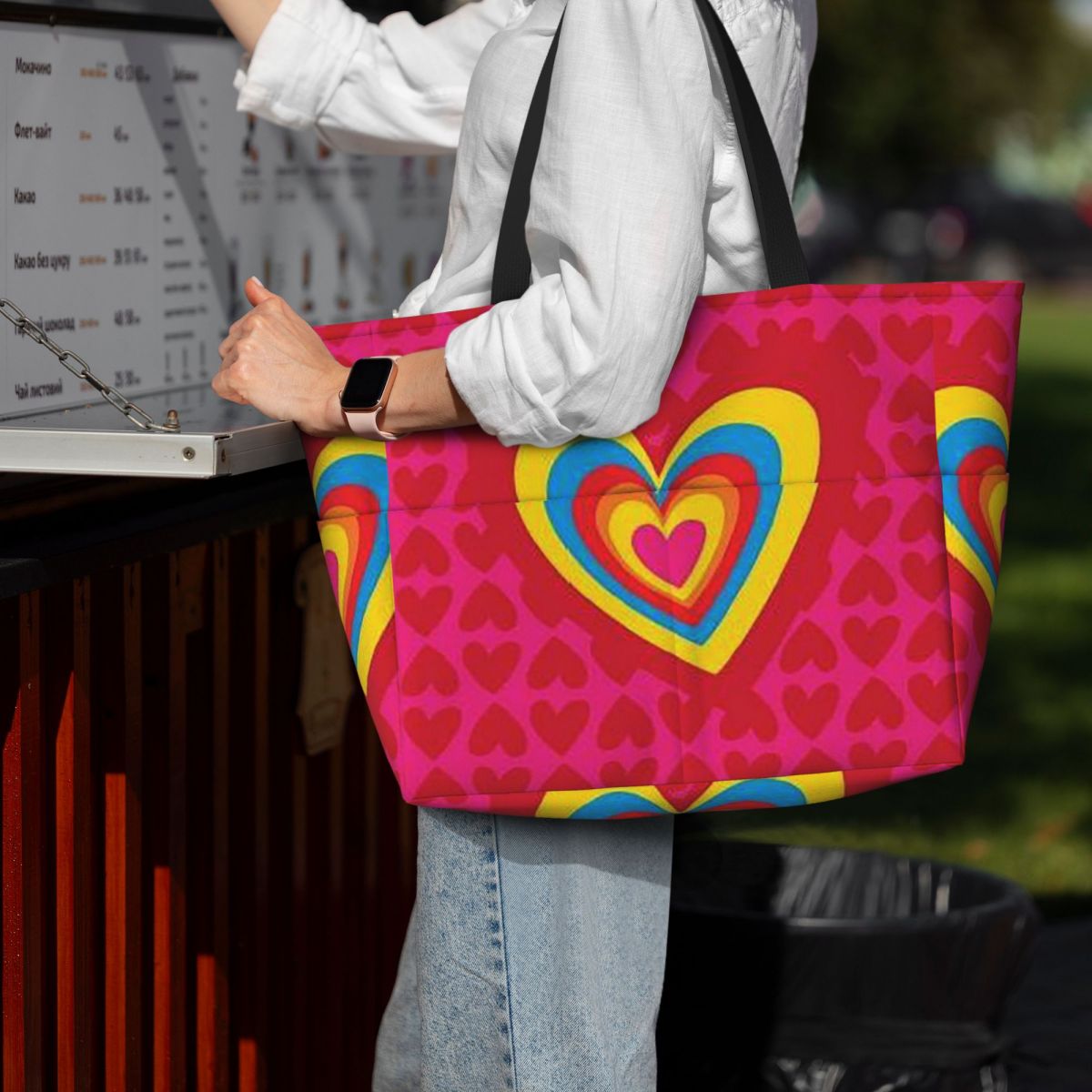 Torba plażowa z wzorem Agathy  – Women Bags Prada recenzja i cena